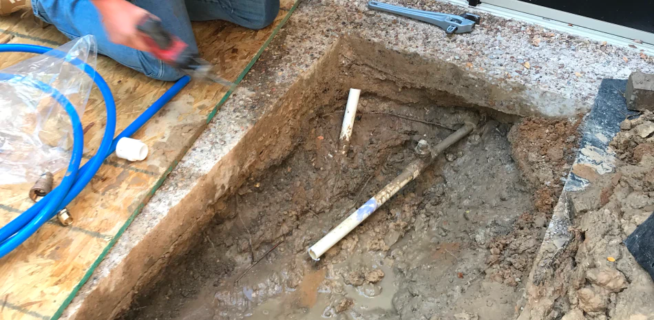 Slab Leak Repair & Tunneling